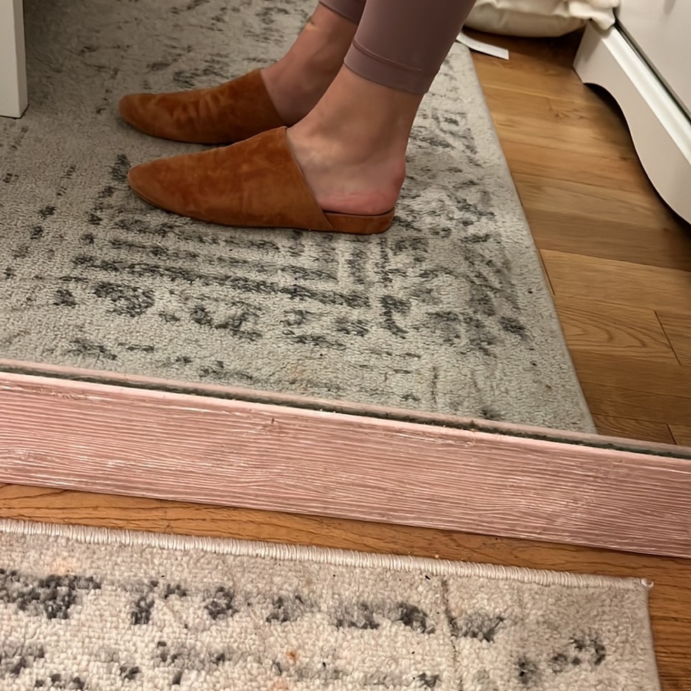 Vince Suede Backless Slides In Camel - image 2